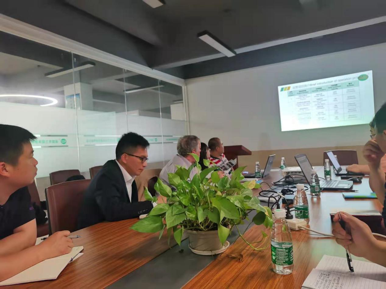 德資企業代表蒞臨三盛環保參觀指導